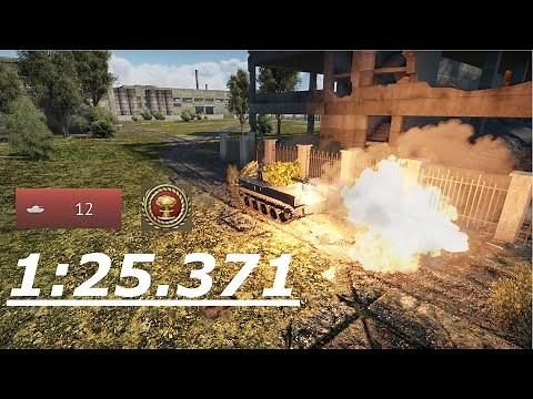 WORLD RECORD NUKE in War Thunder - 1:25.371 - BMD-4 | Abandoned factory | Flanker-x (old)