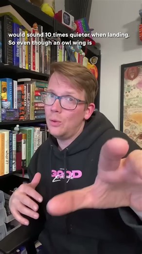 Now, we can be as quiet as owls #shorts #science #SciShow