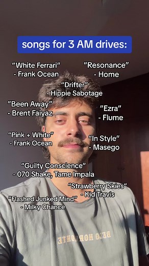 Perfect Songs for Late-Night Drives at 3 AM