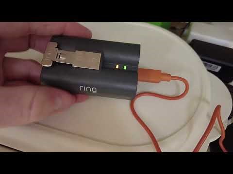 How to Take off Ring Doorbell Cover, Remove Battery and Charge It