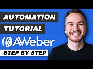 How to Create an Email Automation on AWeber 2024 (Automation Tutorial)