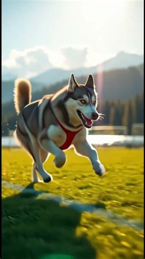 Husky Soccer Star Trains Hard and Wins Big ⚽🐺 | From Practice to Victory