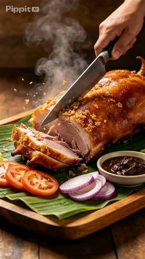 Lechon Baboy #FilipinoFood #CrispyLechon #FoodiePH #Lechon #StreetFoodPH #FoodVlog #YouTubeShorts