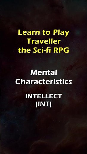 Traveller RPG Intellect Explained in Under 60 Seconds!