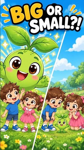 Sprout's Big and Small Show! 🌱📏 Learn Sizes with Sprout