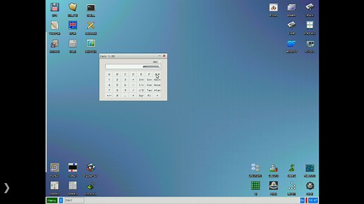 今天我发现了一款软盘操作系统——Kolibri OS（下载链接我会放在简介和评论区）。