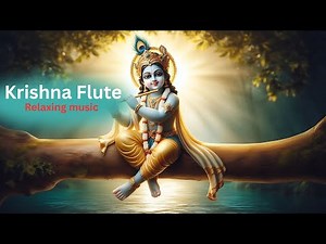 Live Krishna Flute Music | Relaxing Bansuri for Morning Yoga, Meditation & Study