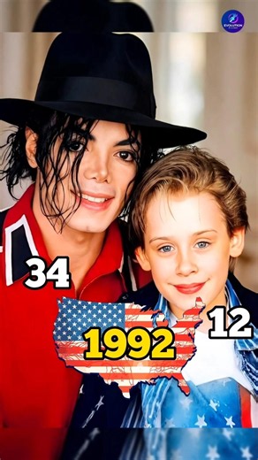 Michael Jackson & Macaulay Culkin Age Evolution (1991–2009)