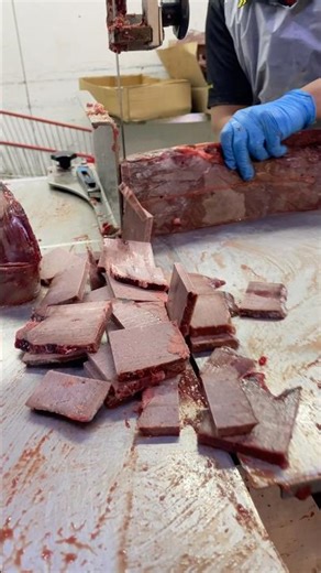 Frozen meat cutting skills frying skill with cutters machine#viral #youtubeshorts #shorts