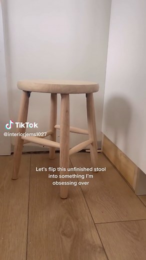 Who else has a thing for ball feet right now?! Inspired by Amber interiors🤍 my nightstands may or may not be very similar to this 🤔( will be sharing those next week) this diy was so simple. No need for power tool, except a drill😂 I bought the stool on Amazon for $60 and found the ball feet at hobby lobby. Overall not a bad price when you see similar styles selling for $1,000 . I’ll post a step by step in stories with links and be sure to highlight it. #diyfurniture #bedroominspo #diyfurniture