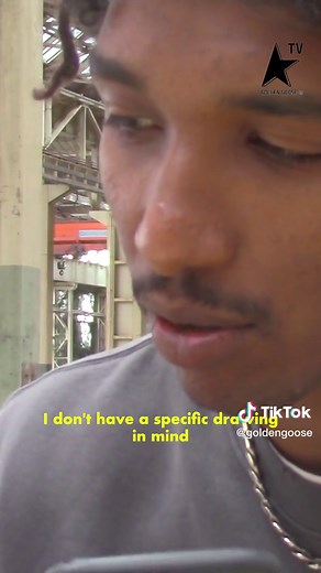 A 1OF1 Stardan coming to life with artist Red Longo. #GoldenGoose #GoldenTV