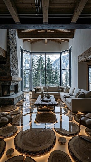 28K views · 42 reactions | Ce chalet cache un sol complètement irréel ! | Demotivateur Atelier | Facebook