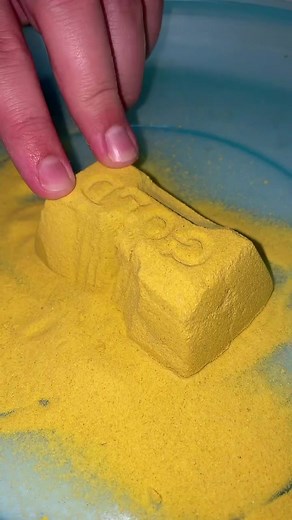 Dry Gold Mining ASMR: Satisfying Carving and Gem Sand Extraction