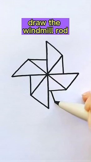 #draw #drawing #art Draw windmills with me