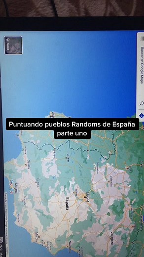 Exploring Random Towns in Spain via Google Maps