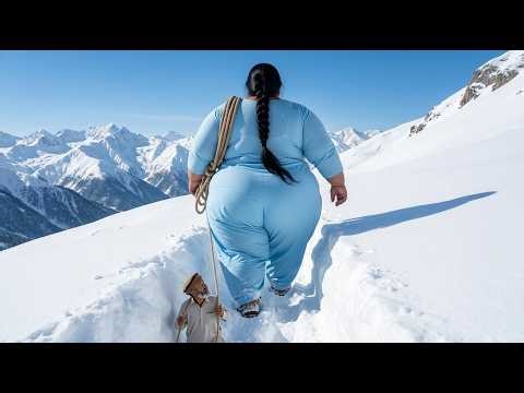 Harsh Winter Village Life in Azerbaijan | Traditional Piti Cooking & Mountain Rescue