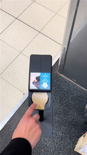 Brilliant Finger Protection Machine This innovative finger cover machine protects you from germs on public surfaces. Instantly dispensing a thin paper layer, it keeps hands clean while pressing buttons, ATMs, or kiosks. Perfect for health-conscious individuals, offices, and public spaces, it combines hygiene, convenience, and smart design in one must-have gadget. Credits : paprtect / tt #fingercover #machine #usa #MachineryParts #protectionmachine | Guppy News