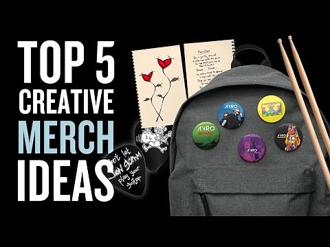 Top 5 Creative Band Merch Ideas