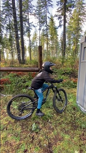 Painful nut shot mtb #shorts