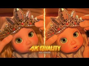 4k High Quality Tutorial | Topaz Video AI | for Cartoon & Movie Edits