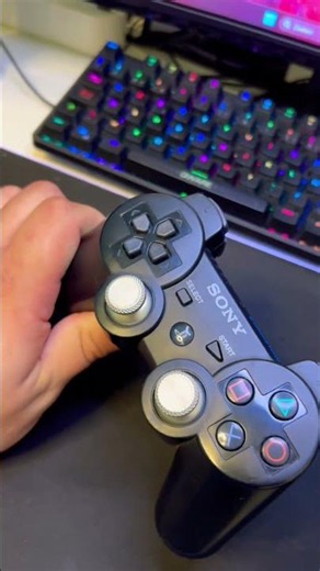 Ps3 controller fixed/ps5 sticks! Waiting on a New Shell! #playstation #ps3 #controller #foryou