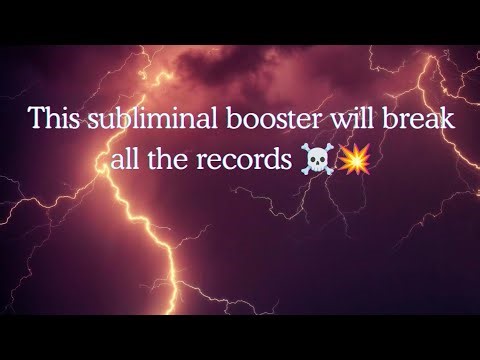 SUBLIMINAL BOOSTER💥 [Improvised Version]