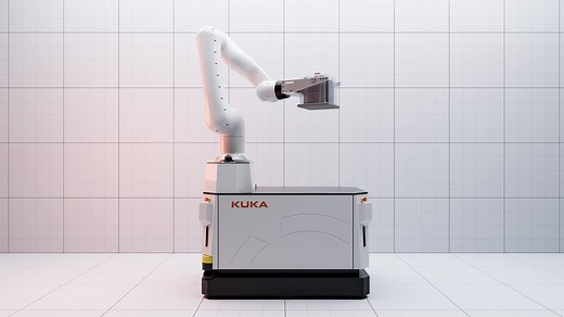 KMR iisy CR mobile manipulator for cleanroom solutions | KUKA Global