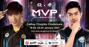 1.7K views · 335 reactions | Catch the Mobile Legends: Bang Bang esports event of the year at MVP - M2 World Championship Live Screening from 18 Jan - 24 Jan 2021! This official event is jointly brought to you by RSG and EVOS SG MY, in partnership with Cathay Cineplexes and supported by Moonton. Find out more: www.rsg.gg/mvp Buy tickets now: bit.ly/GetMVPTickets | RSG Singapore | Facebook