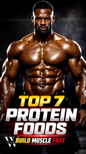 7 High Protein Foods Proven to Grow Muscle Fast 😍