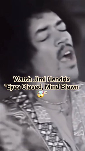 Watch Jimi Hendrix Best Guitar Solo (Pure Soul with Eyes Closed) ✨ #jimihendrix #guitar #soul #rock