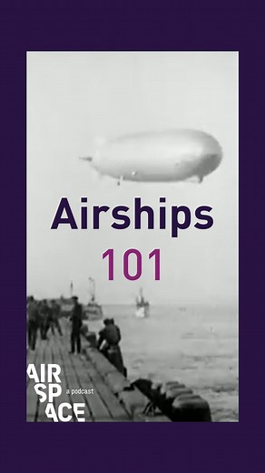 What’s the difference between an airship, a blimp, and a Zeppelin? Our @airspacepod breaks it down, with the help of aeronautics curator Tom Paone. Visit the link in our bio to listen to the full episode. #avgeek #aviation #airships | National Air and Space Museum, Smithsonian Institution