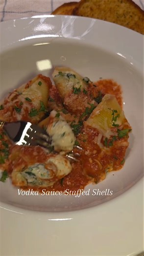 Classic stuffed shells with ricotta and mozzarella cozy dinner recipe