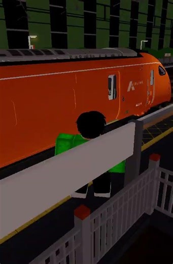SCR Trainspotting: AL passing EJ at high speed! #scr #roblox #trainspotting #top10