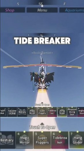 BEST WAY to use Hang Glider! #roblox #fisch