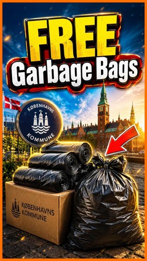 How to Order FREE Garbage Bags in Copenhagen Kommune | Easy Step-by-Step Guide