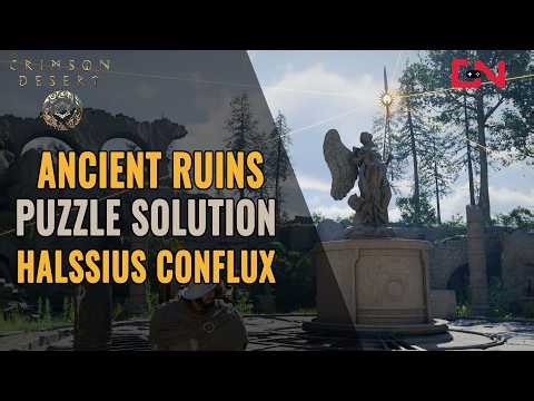 Crimson Desert Halssius Conflux Ancient Ruins Puzzle Solution