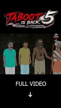 TABOOT 5 Horror Story | Hindi Horror Stories | Skull Towns | Animated Stories