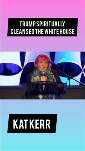 Trump spiritually cleansed the white house