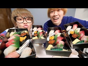 We'll eat a luxurious amount of high-class sushi and talk with Kanta!!! [Kanta]