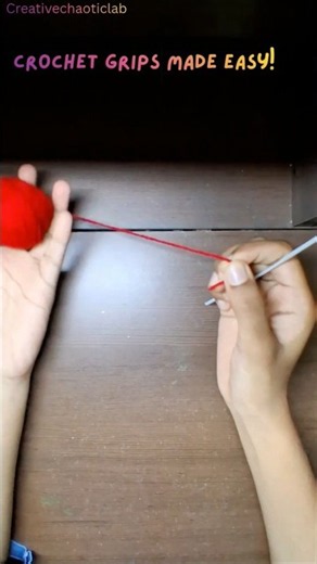 ​Stop struggling with uneven tension—here is how to hold your hook and yarn like a pro!!