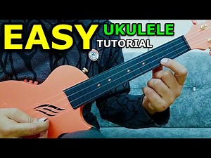 Ukulele Tutorial - Easy Tune on 1 String Tabs (Learn in 1 Minute) | Easy Ukulele Songs For Beginners