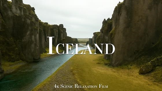 Nature and Landscapes of Iceland in 4K
