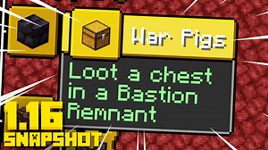 Minecraft game mode swap & advancements (1.16 Nether Update snapshot 20w20a)