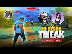 Red Numbers Headshot Settings Free Fire | 100% Brevent Boost 🇧🇷⚙️