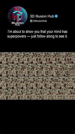 Only 10% Can See the Hidden 3D Image - Epic Stereogram Illusions Await 👁️