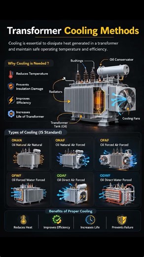 transformer cooling system #electrical