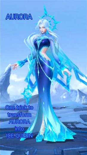 AURORA ONE SHOT FREEZE 🥶❄️ | MLBB Savage Combo #shorts tips and tricks