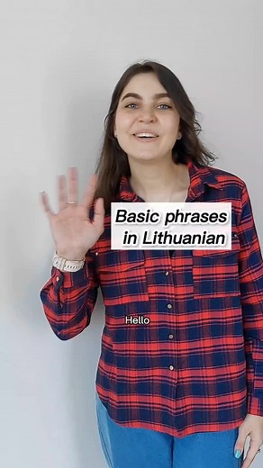 Learn Simple Lithuanian Phrases with Victoria Anna Merdas!
