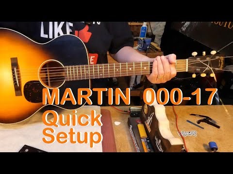 Martin 000 17 Acoustic Setup EP468