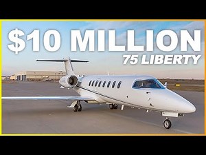 Inside This AMAZING $10 Million Learjet 75 Liberty!